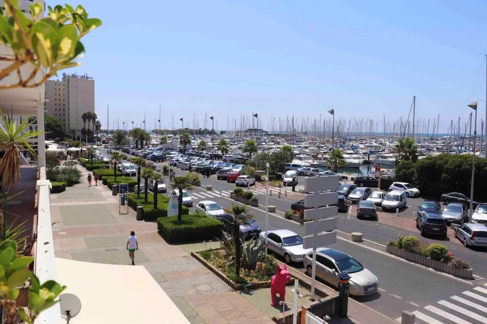 Apartment With 2 Bedrooms in La Grande-motte, With Wonderful sea View, Furnished Terrace and Wifi