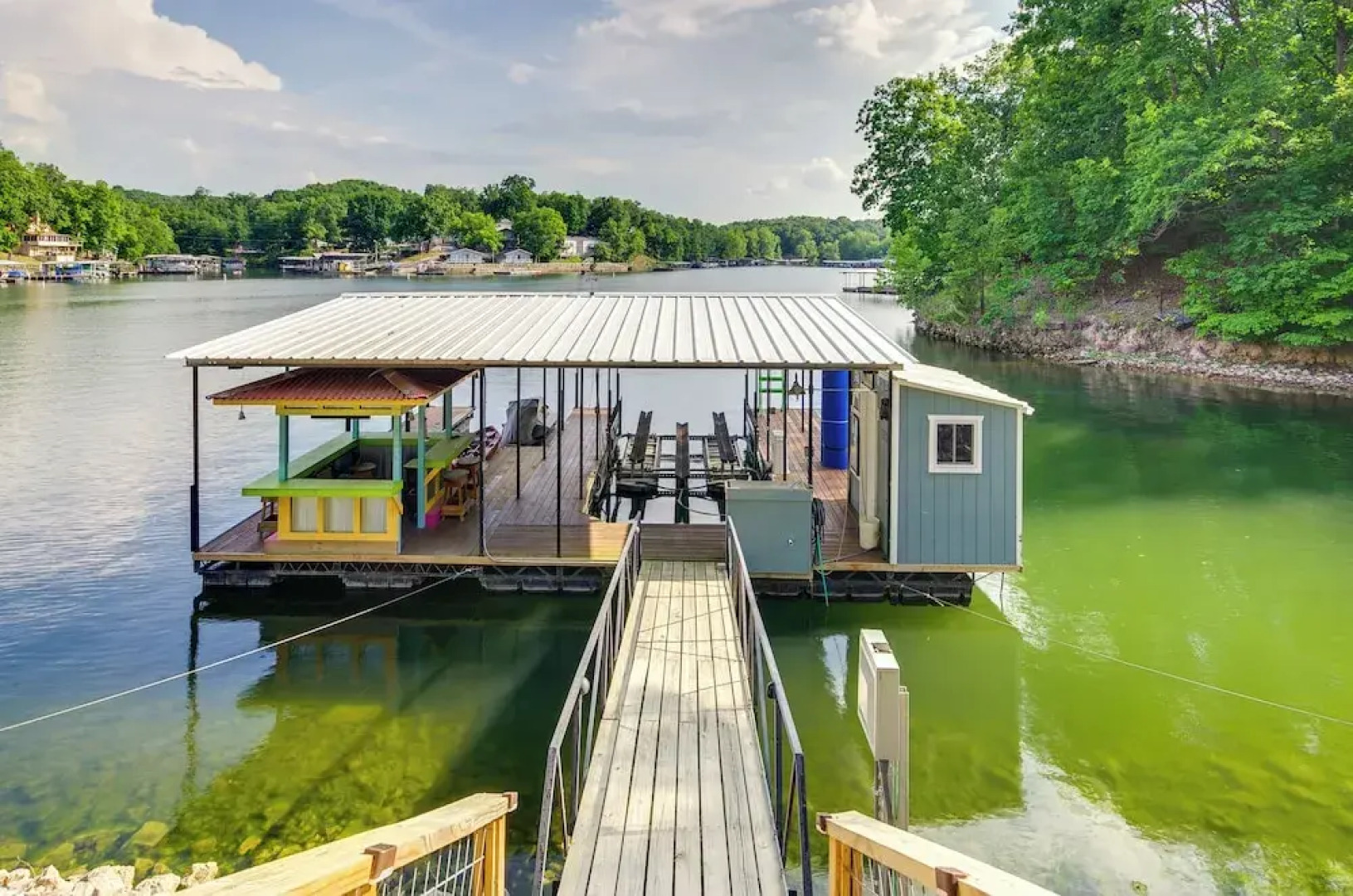 Waterfront Home w/ Views & Dock in Sunrise Beach!
