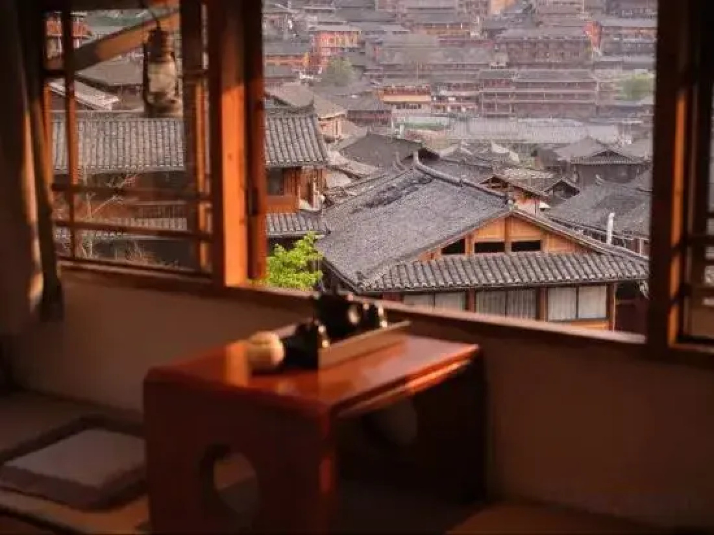 Xijiang Qingye Park Su View Homestay