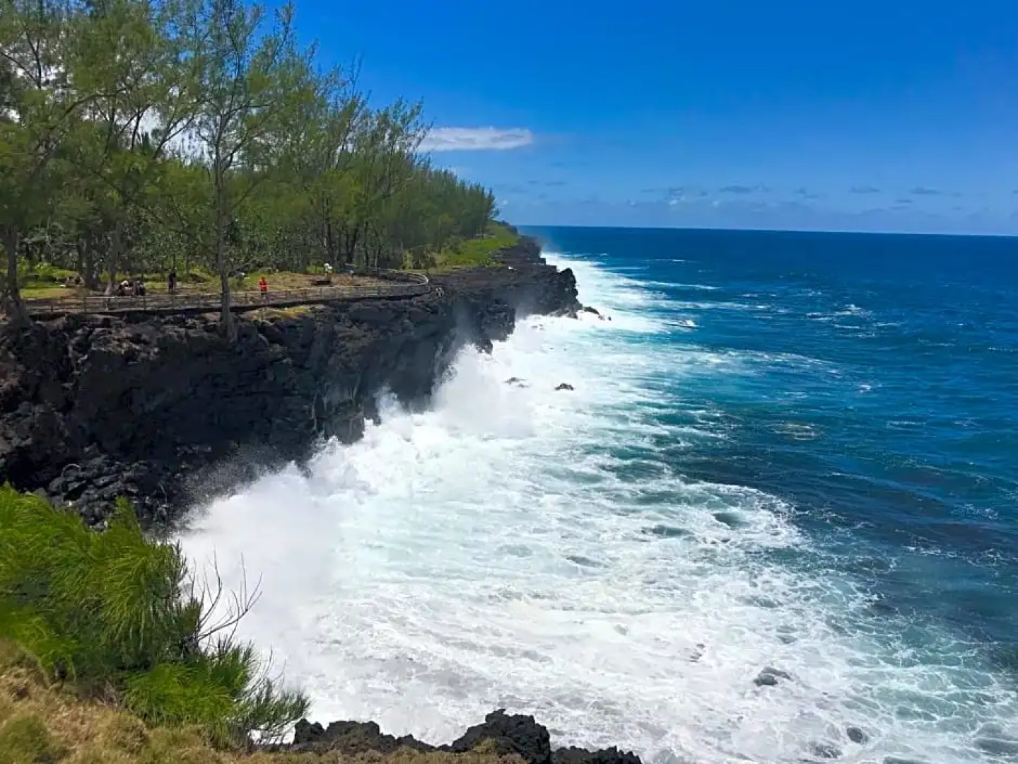 Lounge des hauts 3 maisons à L'étang-Salé sans vis à vis avec vue panoramique Océan et Montagne