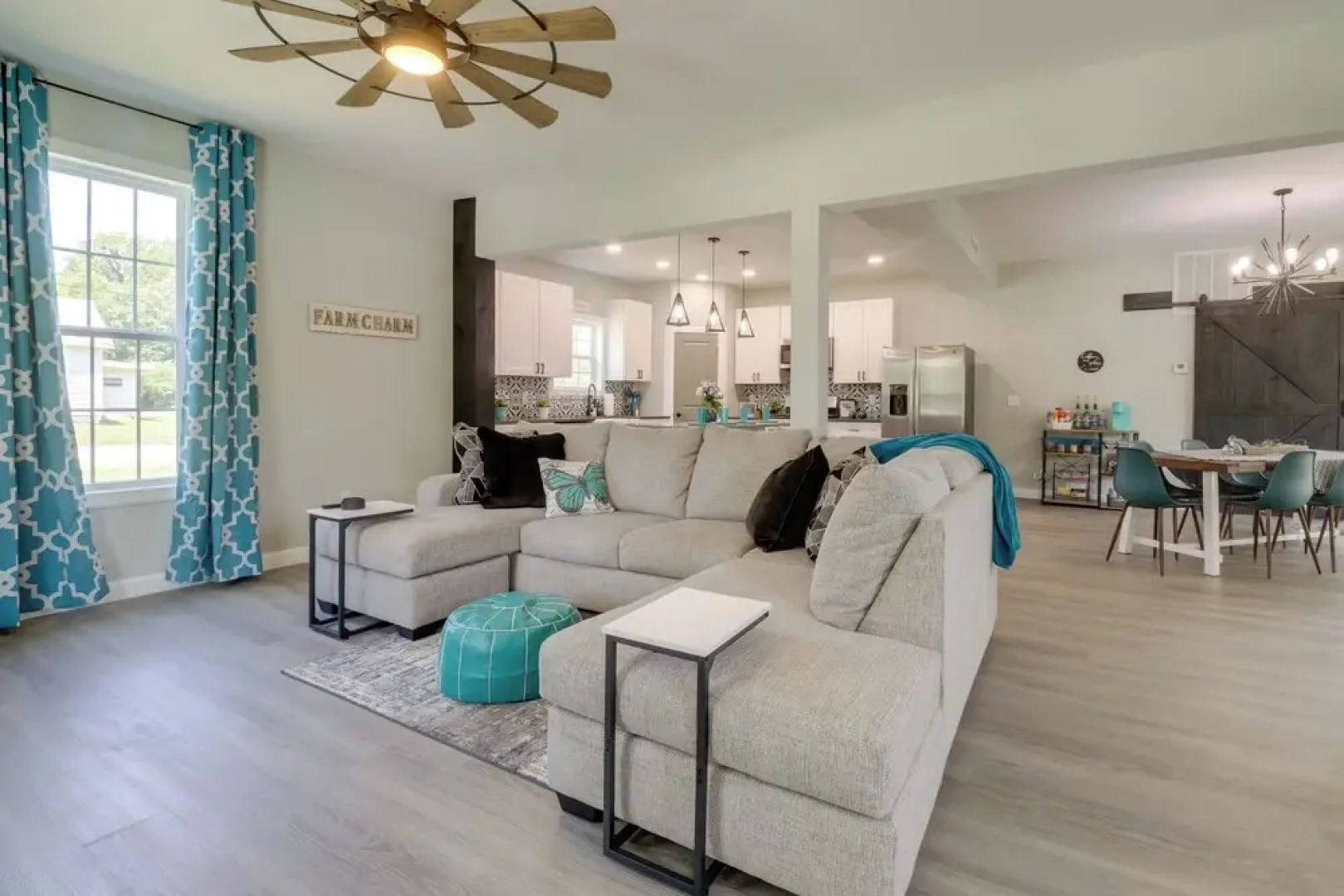 Spacious Yard, Games & Fire Pit: Grove Home Rental