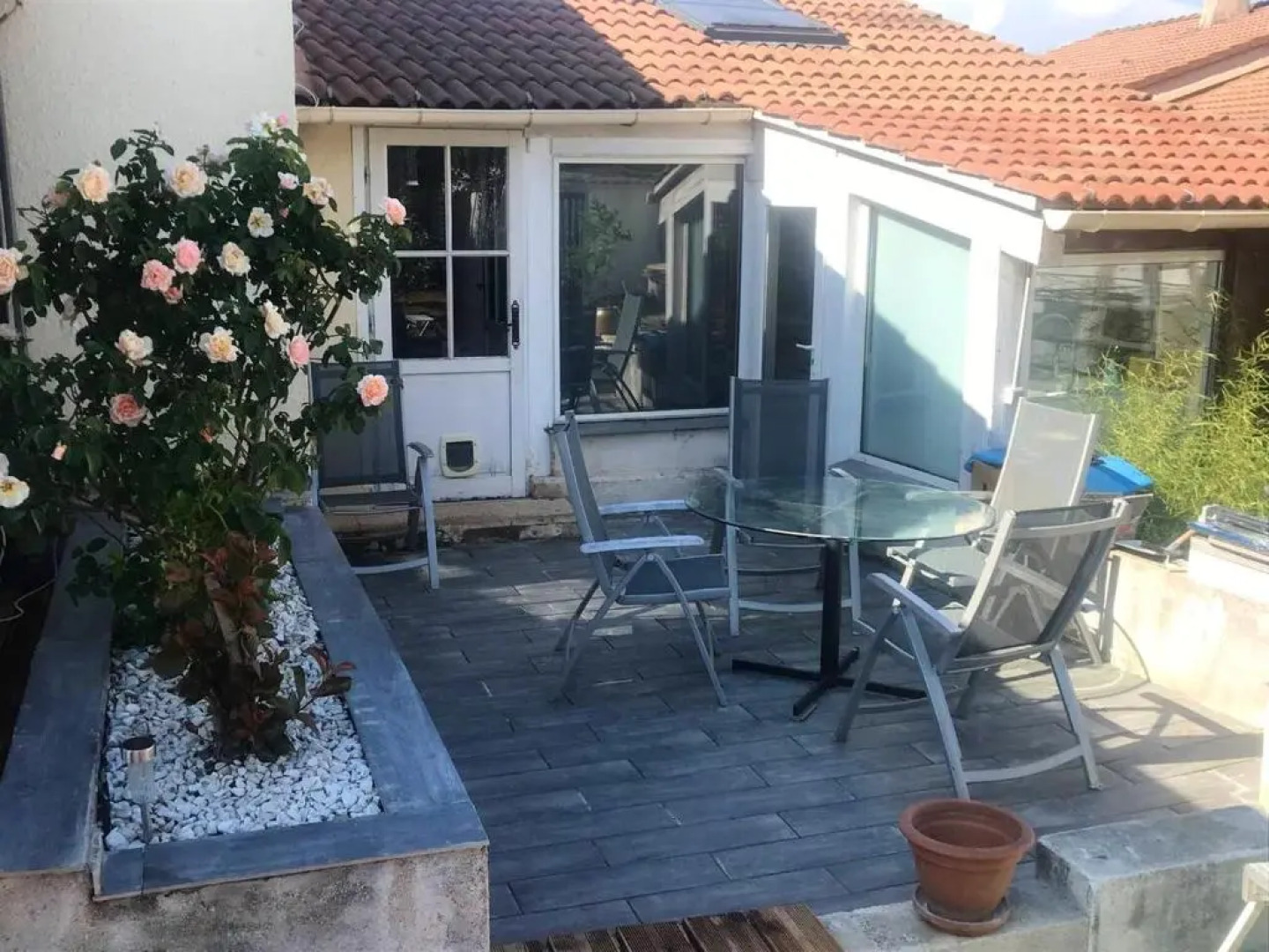 Studio avec piscine partagee jacuzzi et jardin clos a Le Muy