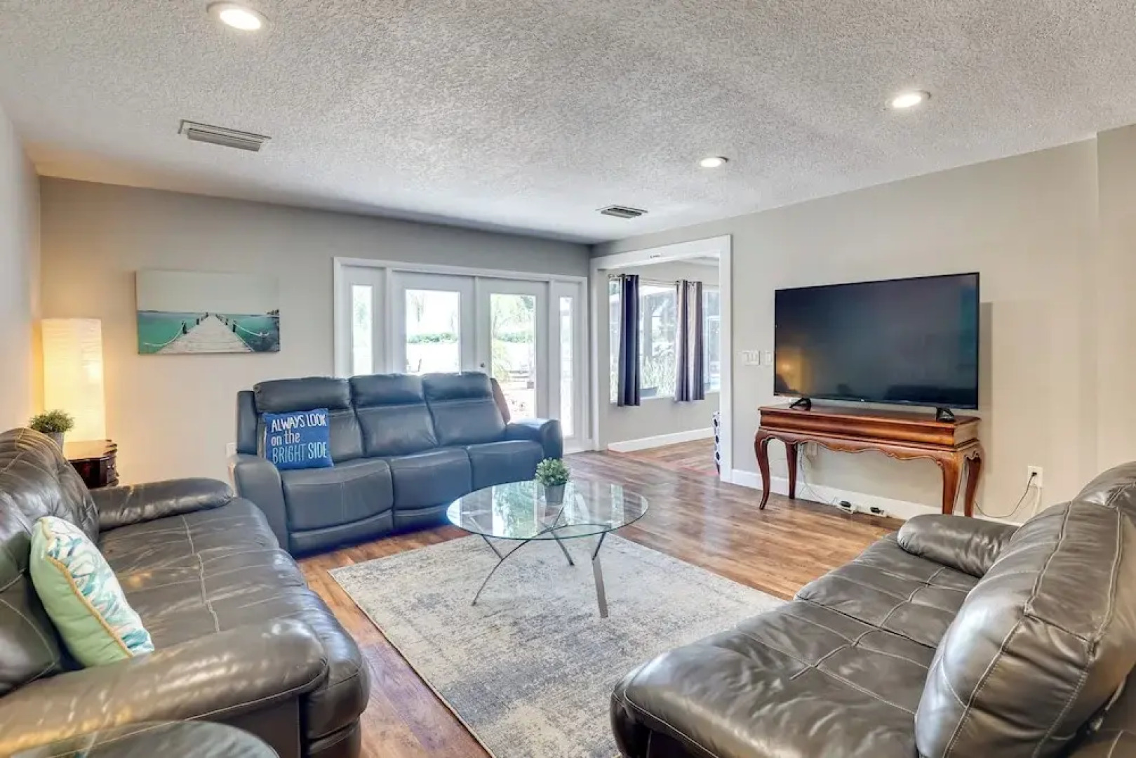 Dock & Beautiful Views! Spacious Bellows Lake Gem