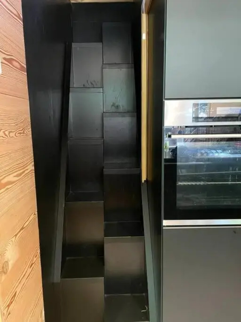 Houten bosvilla met sauna en 2 slaapkamers