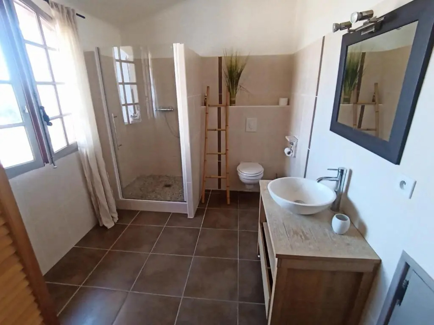 Haut de villa en duplex T2 avec terrasse vue rade