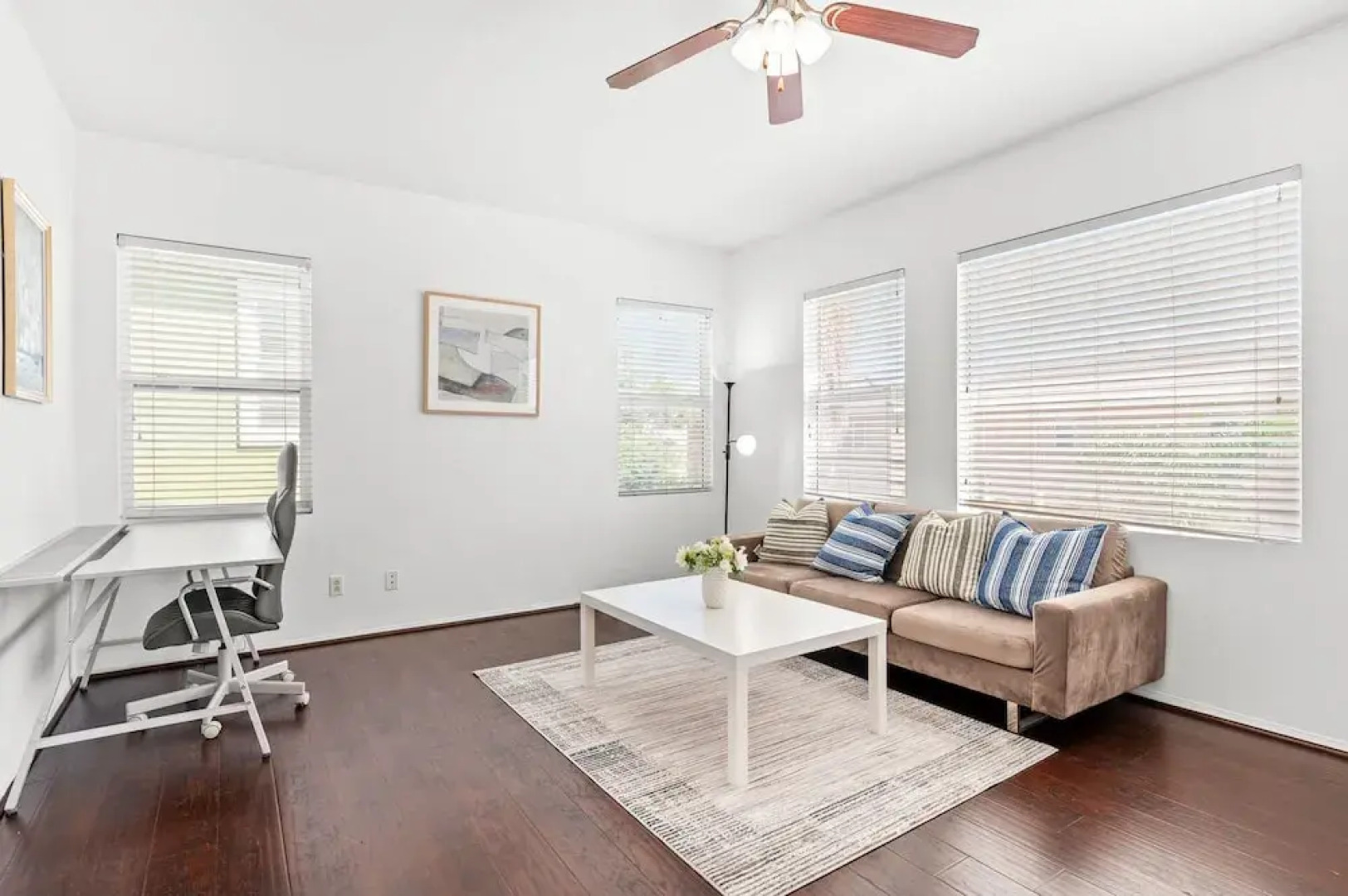 Bright Airy 5B Home Workspace Outdoor Lounge