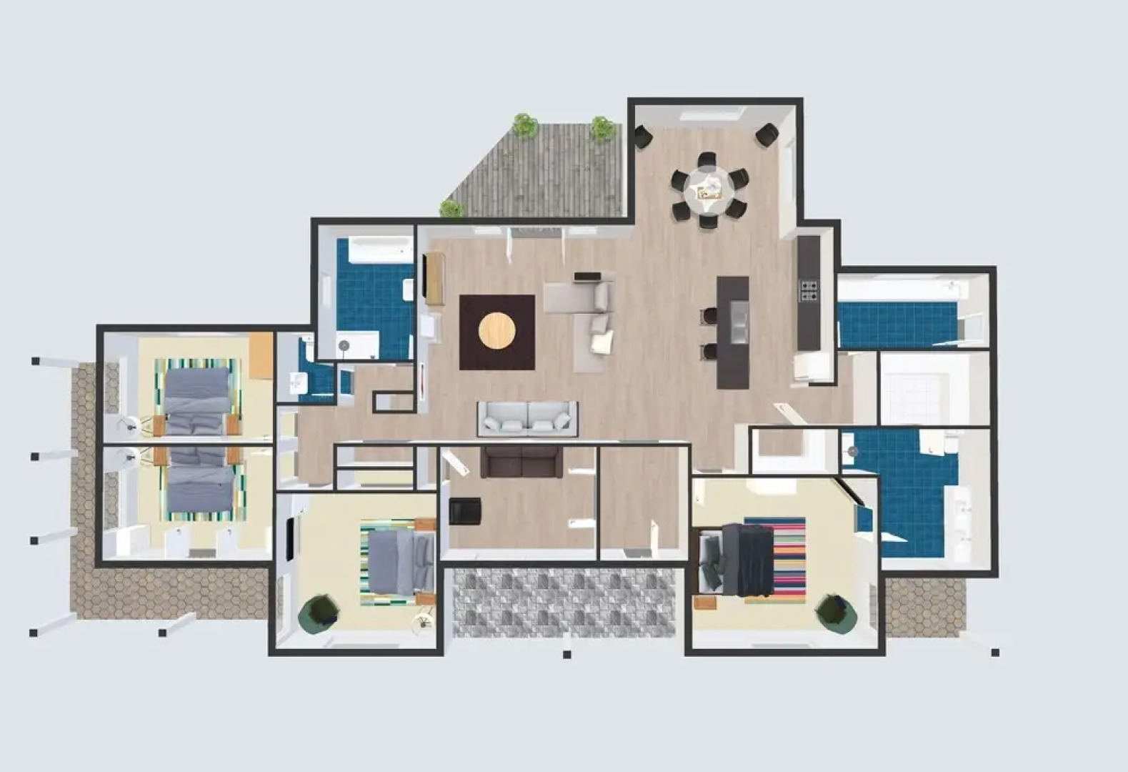 Grandview Accommodation - The Elm Tree Apartments