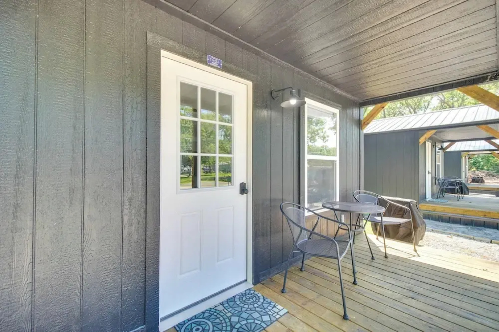 Close to Lake: Grove Cabin w/ Shared Fire Pit!