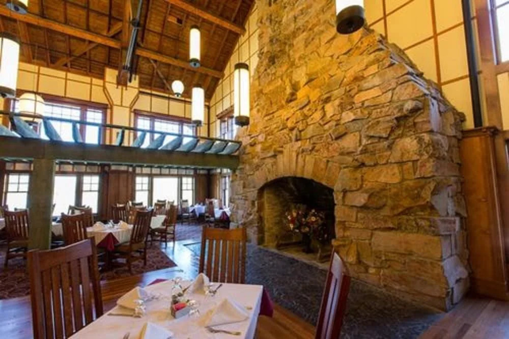 Many Glacier Hotel - Inside the Park