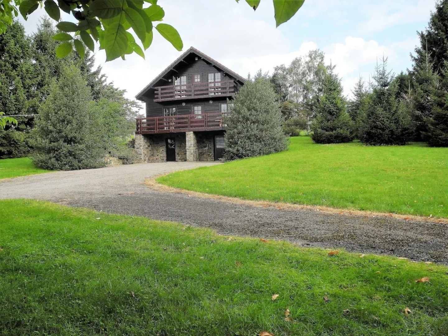 Attractive Chalet In Saint Hubert With Terrace And Garden