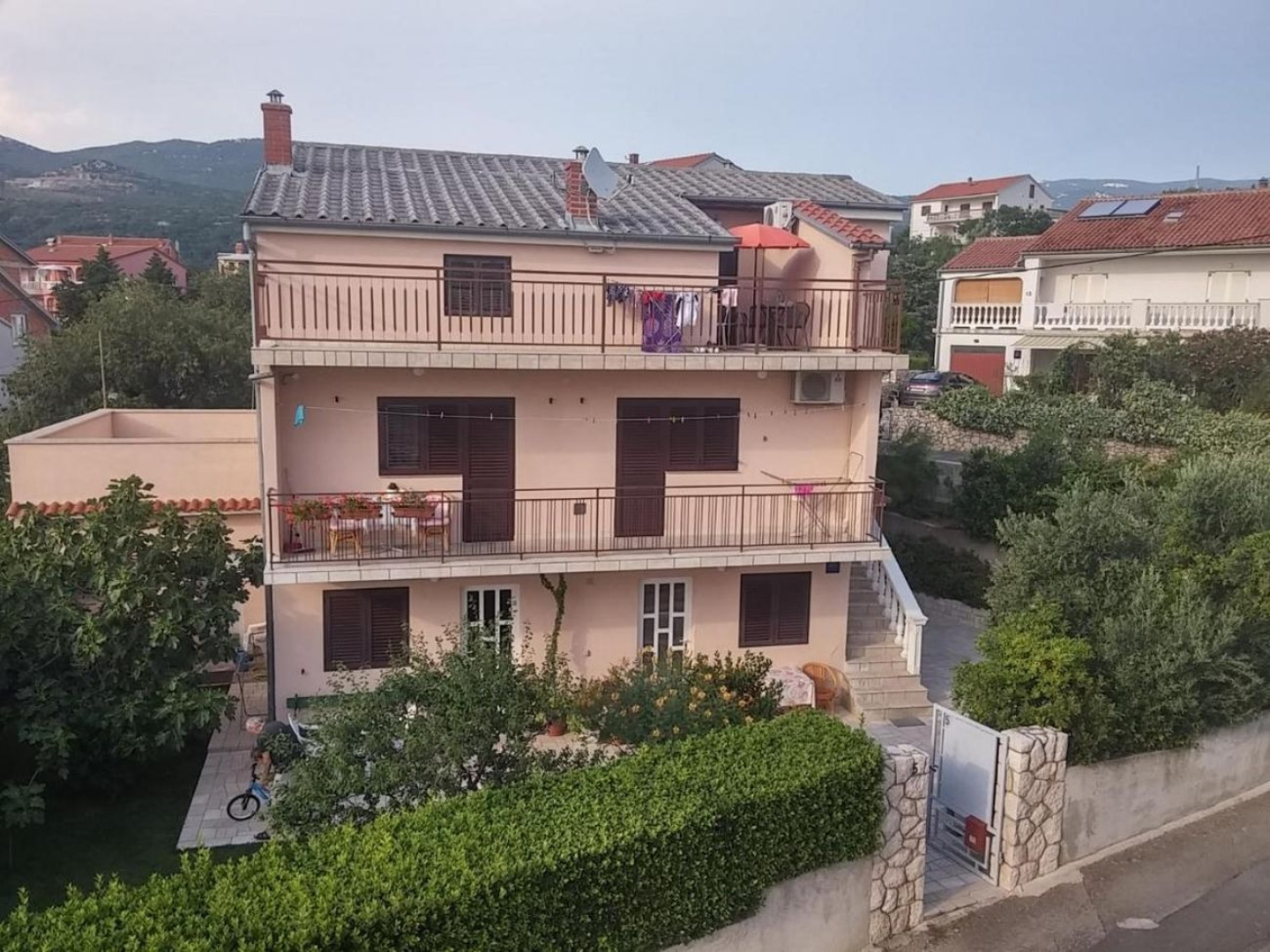 Apartment Kate - free private parking: A2Kada Novi Vinodolski, Riviera Crikvenica