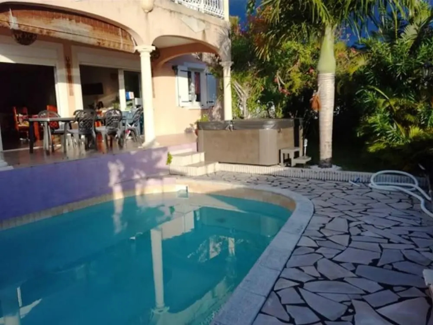 Villa With 4 Bedrooms in Saint-denis, With Wonderful sea View, Private Pool, Enclosed Garden