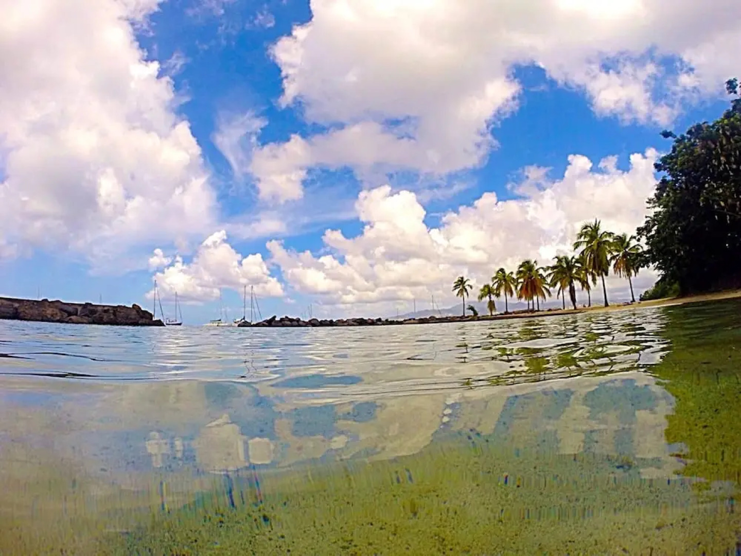 Studio in Les Trois-Îlets, with Wonderful Sea View, Furnished Balcony And Wifi