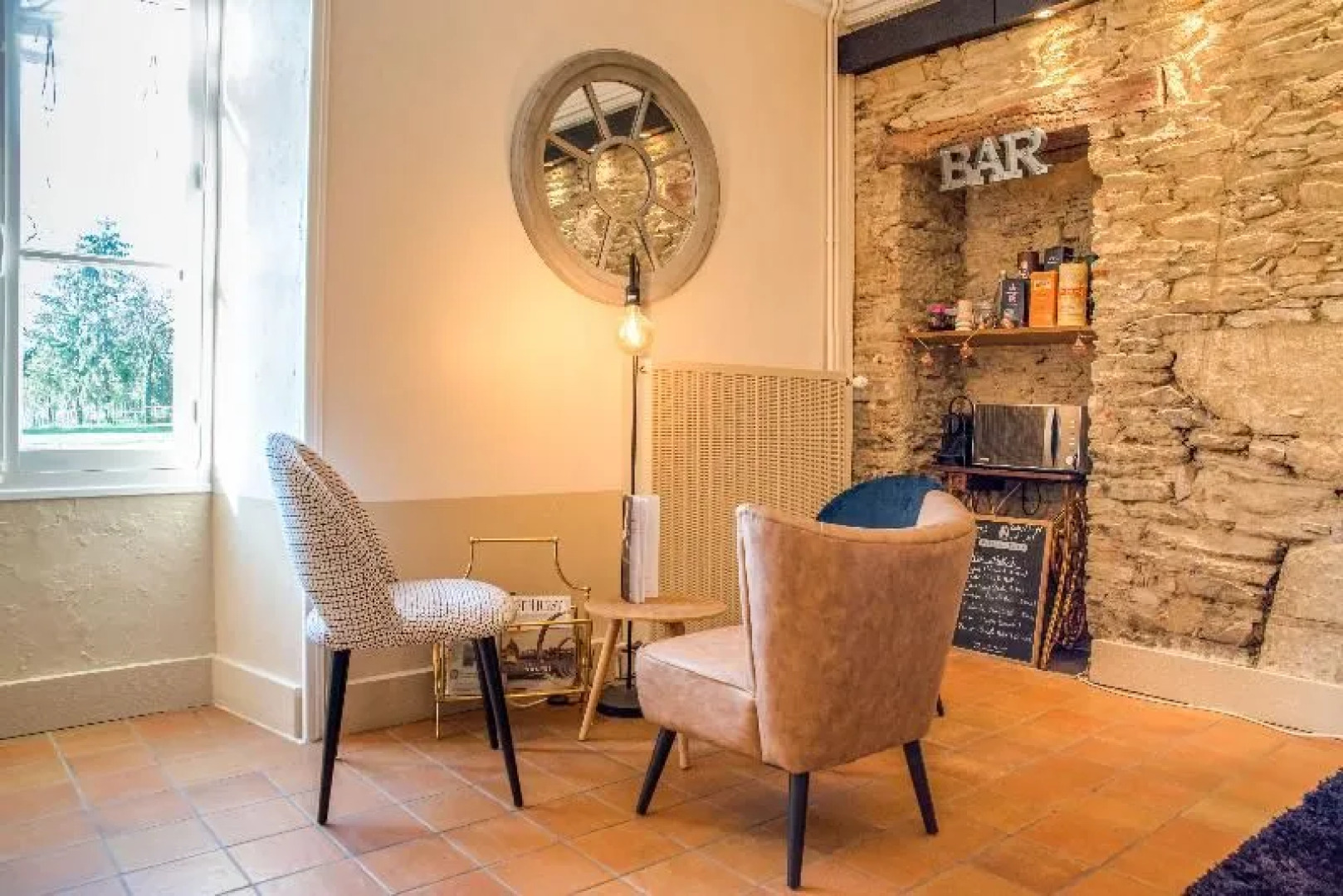 Domaine de La Briandais, a place of electromagnetic sobriety