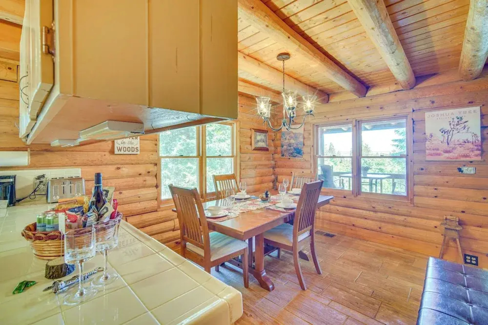 Crestline Area Vacation Rental Cabin w/ Decks!
