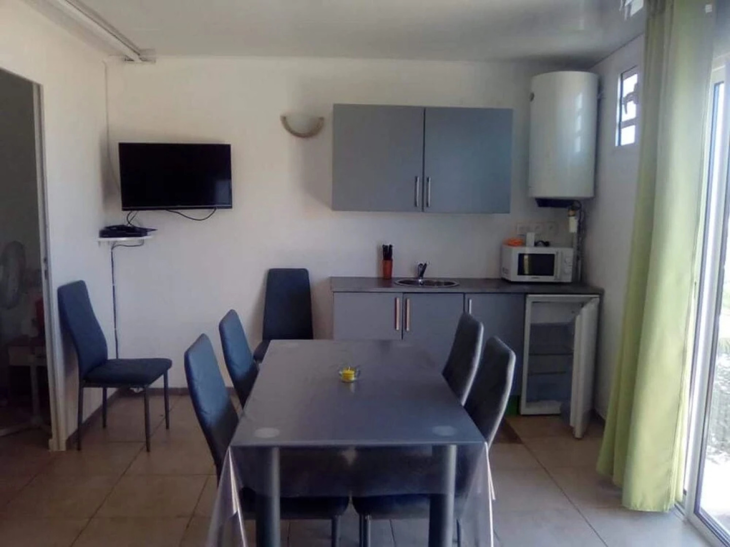 House With one Bedroom in Saint Joseph, With Wonderful sea View, Furni