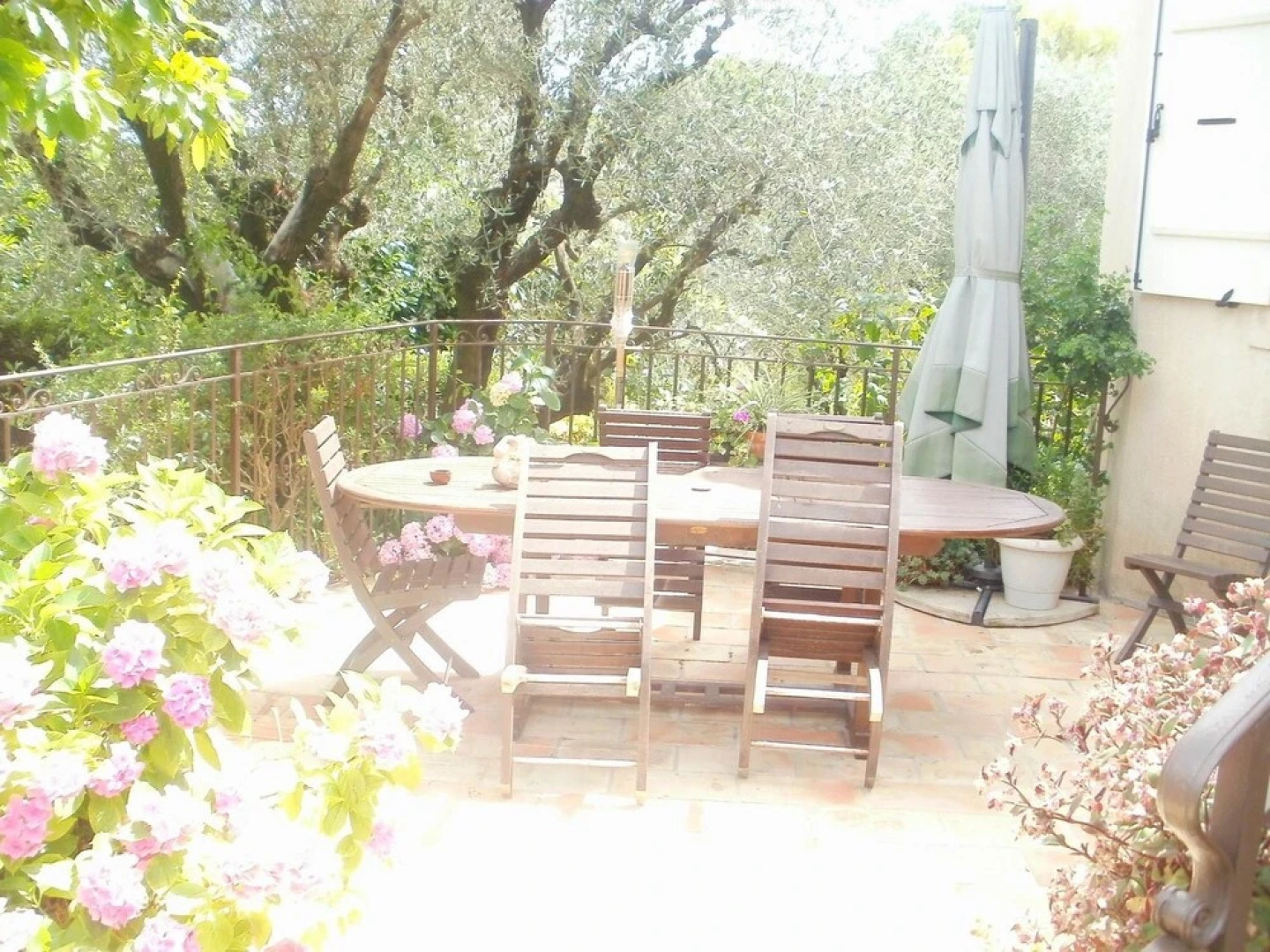 Upper Part of a Villa With 3 Bedrooms in Vence, With sea View, Private