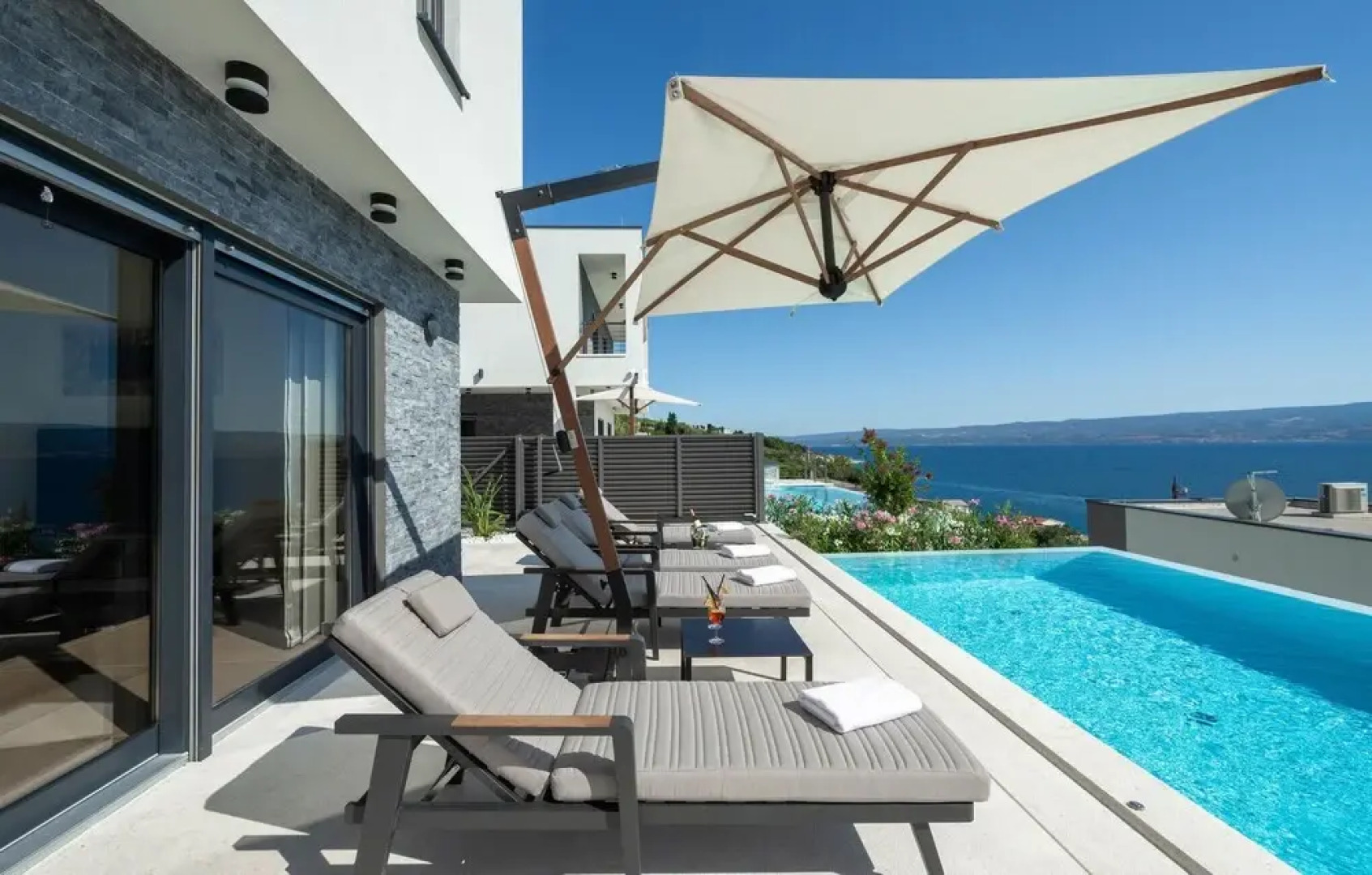 Awesome Home in Jesenice With Sauna, Wifi and Heated Swimming Pool