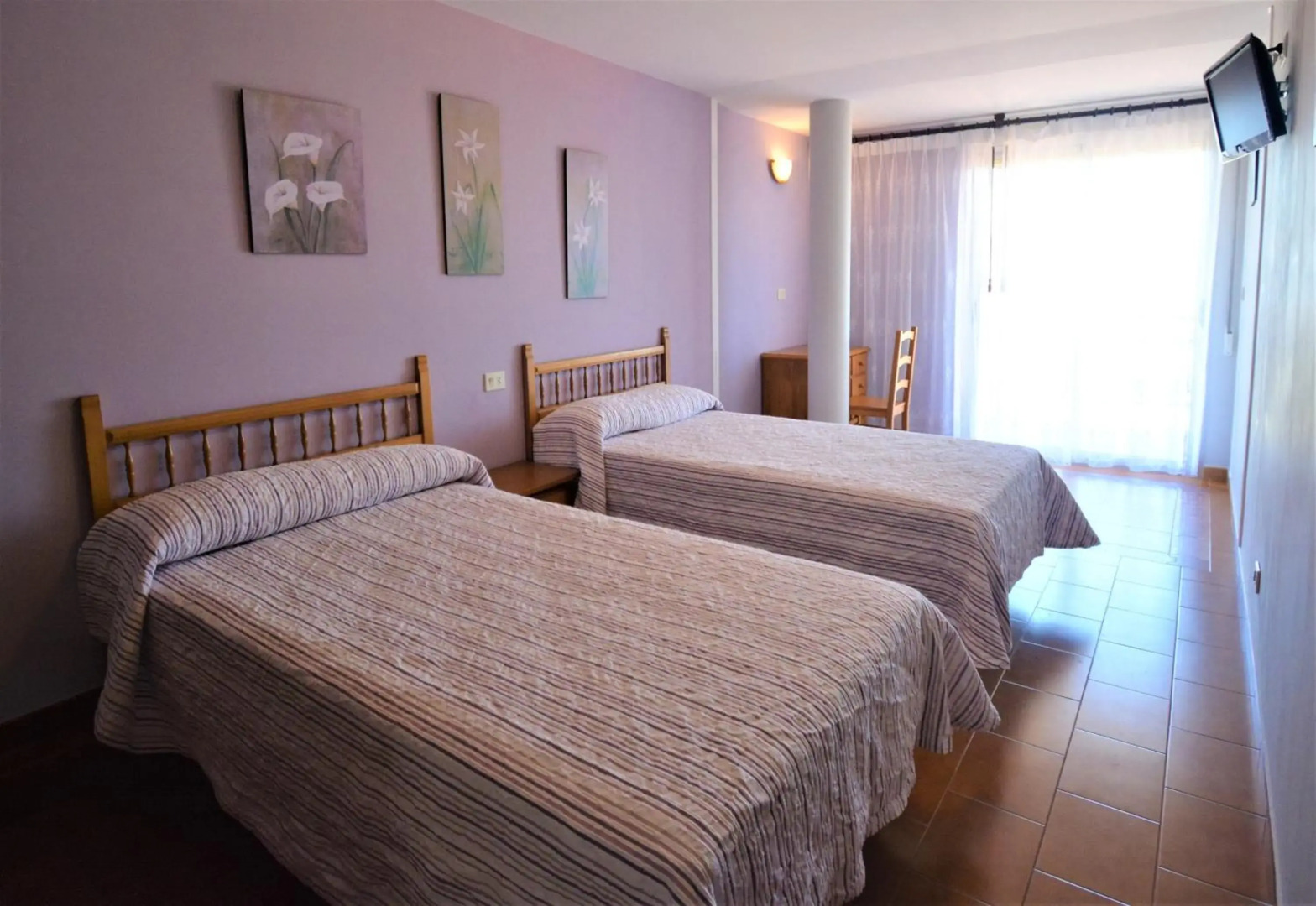 Apartamentos de playa en un entorno rural