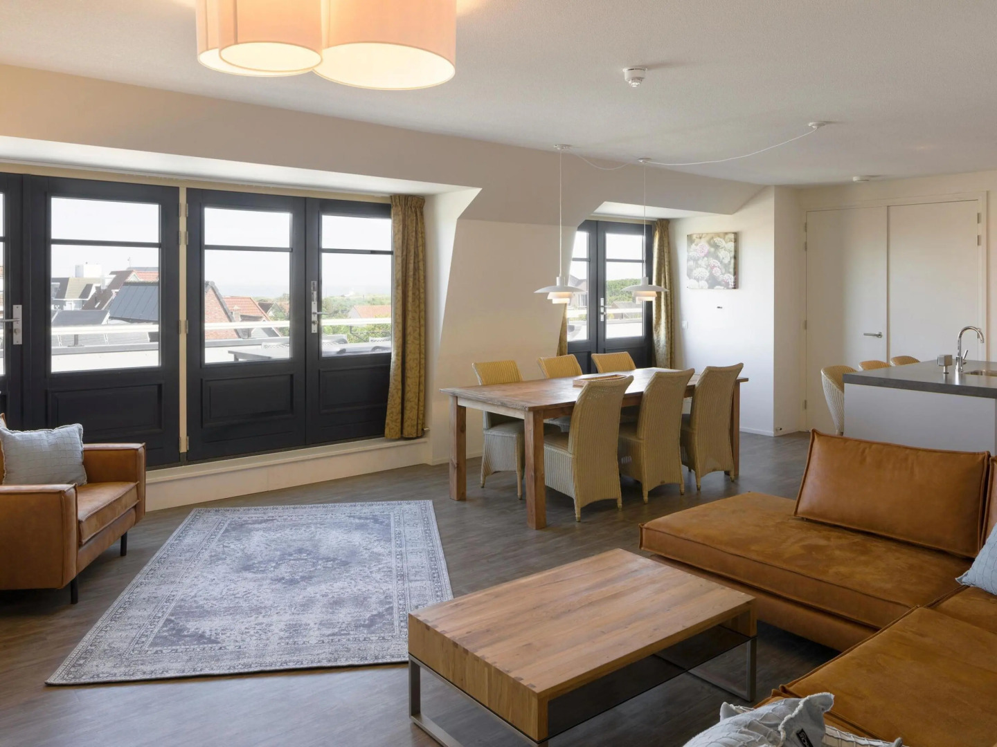 Luxury apartment with AC and washing machine, in a residence 200 m from the sea