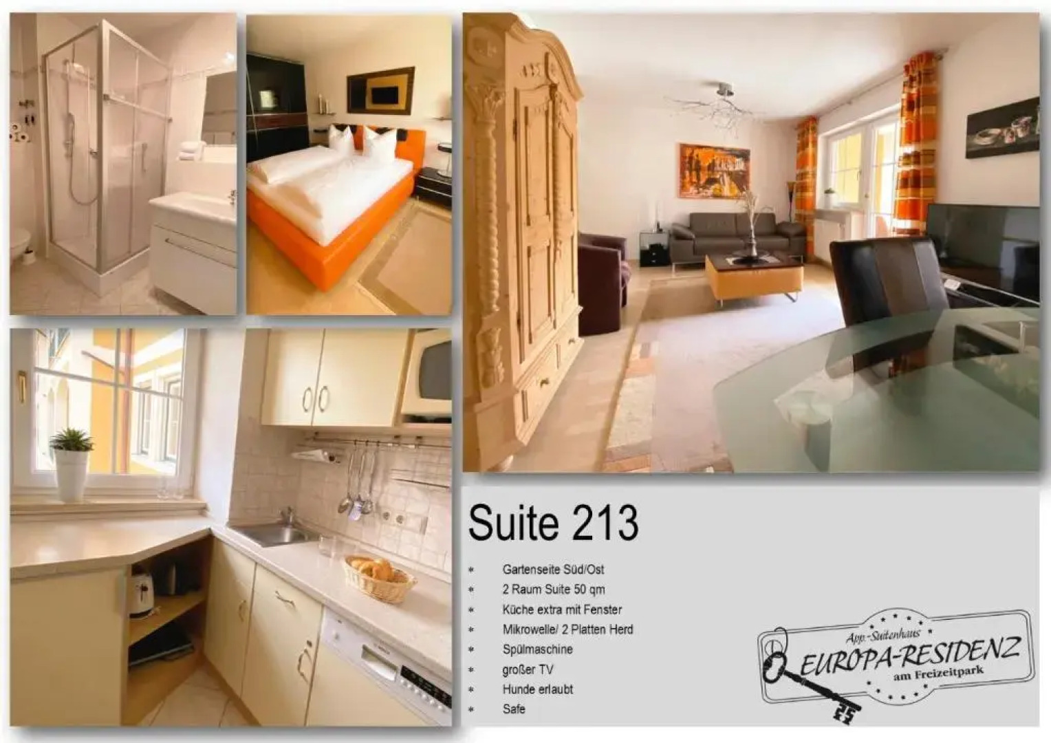 Kursuiten in der Europa Residenz