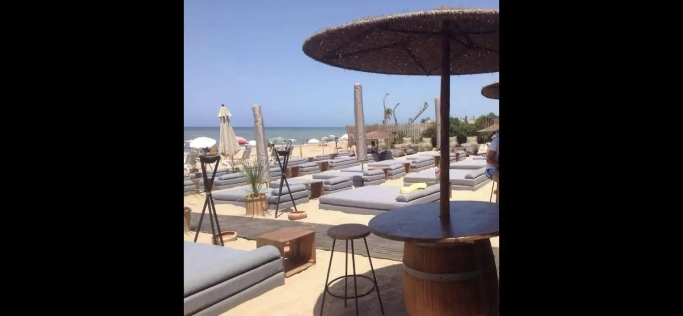 Appartement front de mer avec piscine à Dar Bouazza