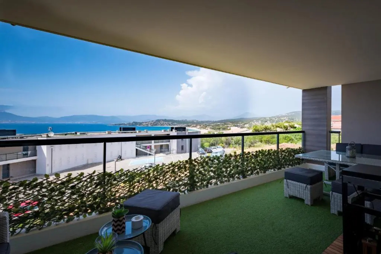 L'étincelle de Stagnola - Vue mer