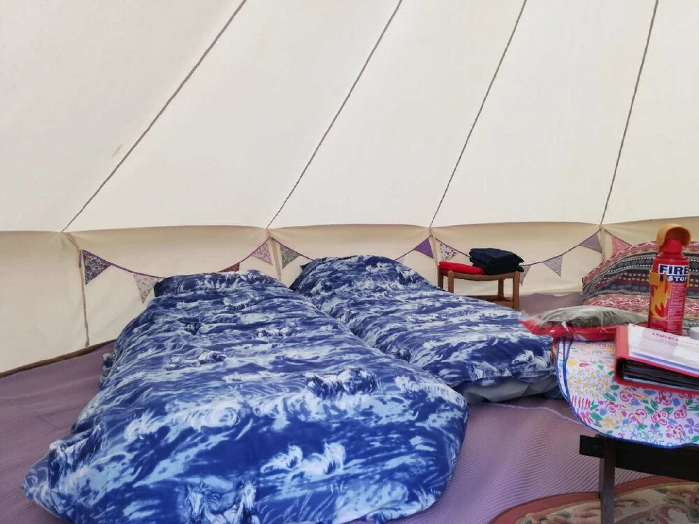 Beautiful 4-bed Wigwam Yurt in Tynygraig