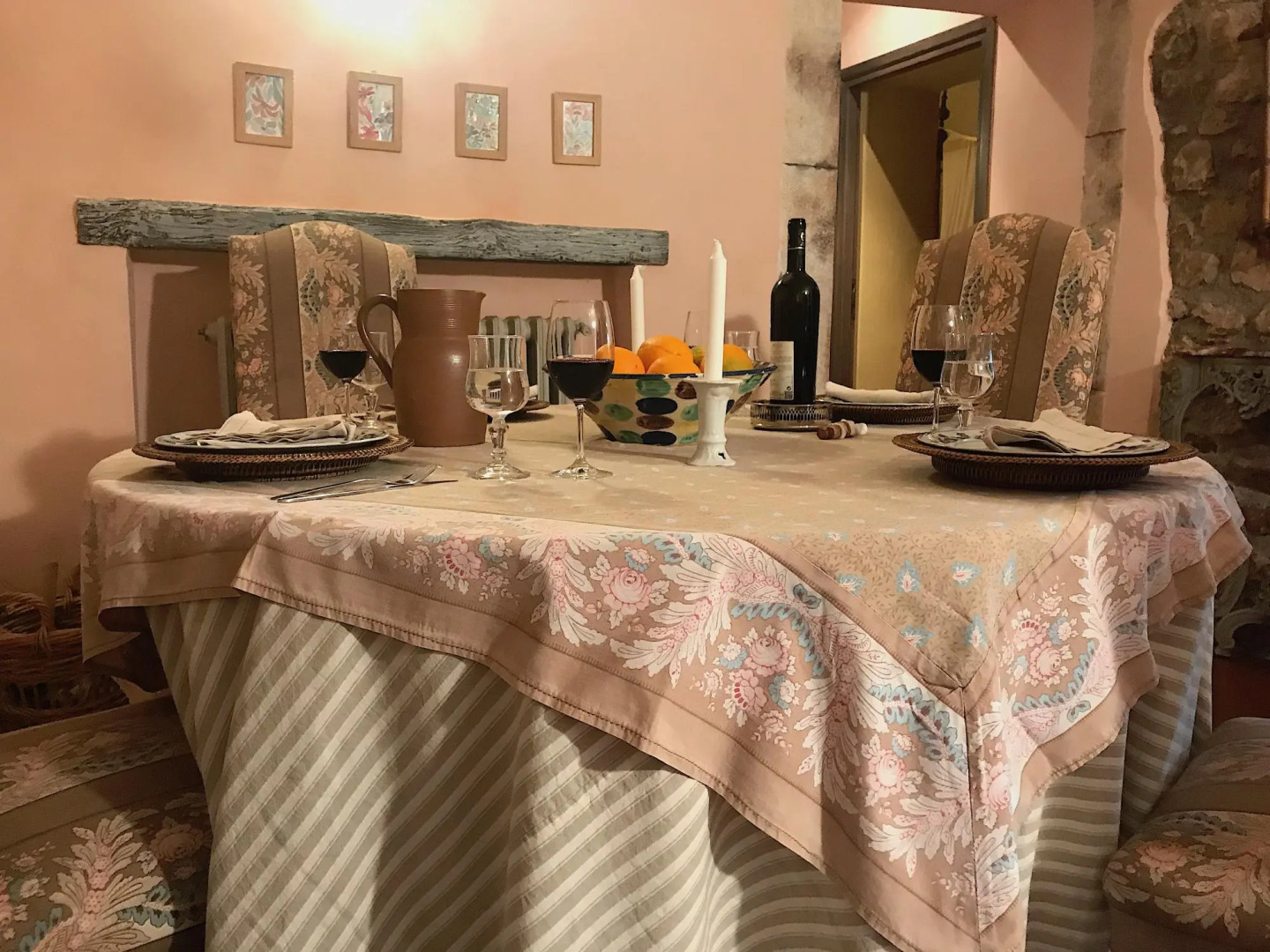 Sermoneta, Historic Stone Village House with Pool, in a Medieval Hill Town Close to Rome and Naples