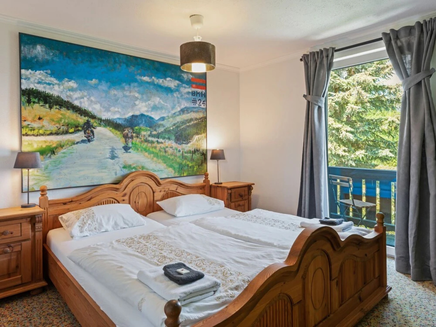 Tranquil Apartment With Sauna, Fitness Room, Garden, Terrace