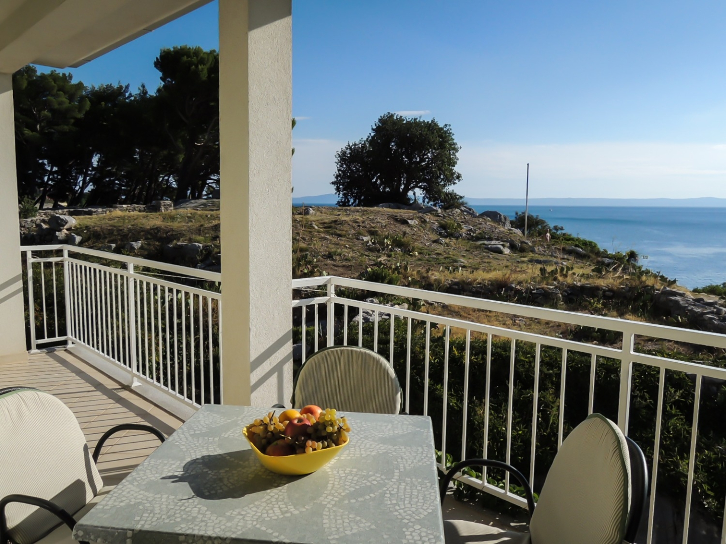 Apartment Smilja - 150 m from pebble beach: A1 Baska Voda, Riviera Makarska