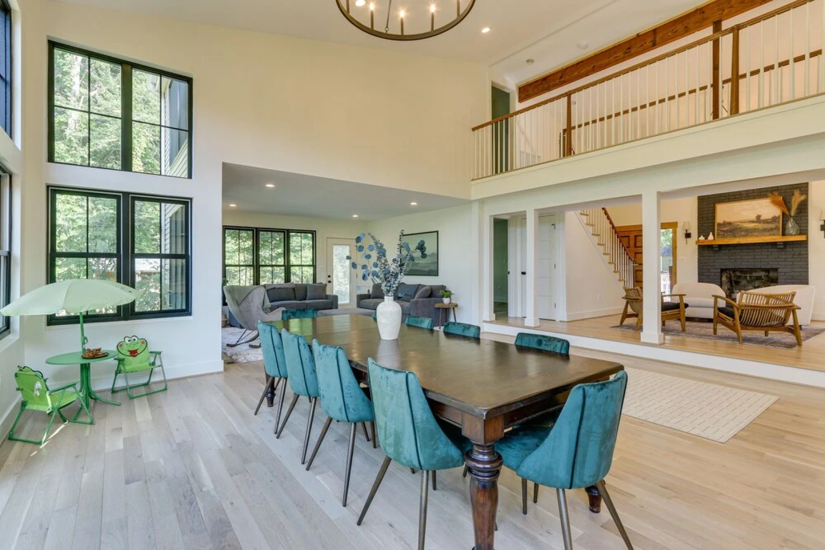 Bright Bluemont Home w/ On-site Pond & Mtn Views!