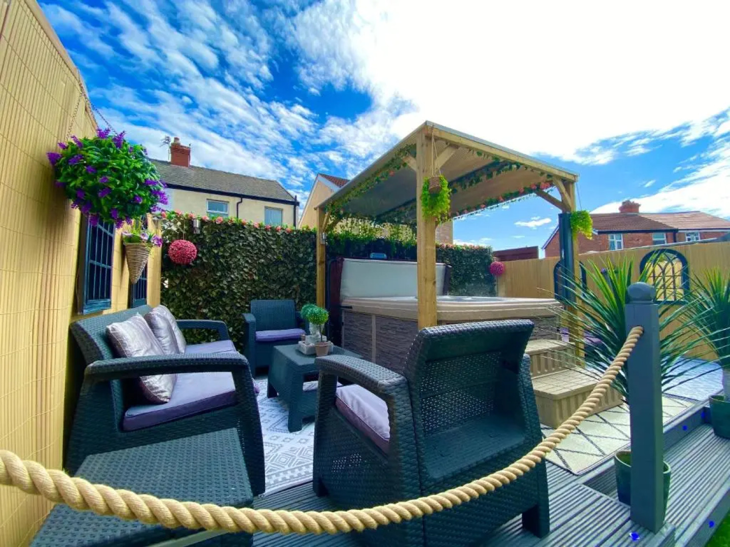 New…The Hottub House Blackpool Pleasure Beach