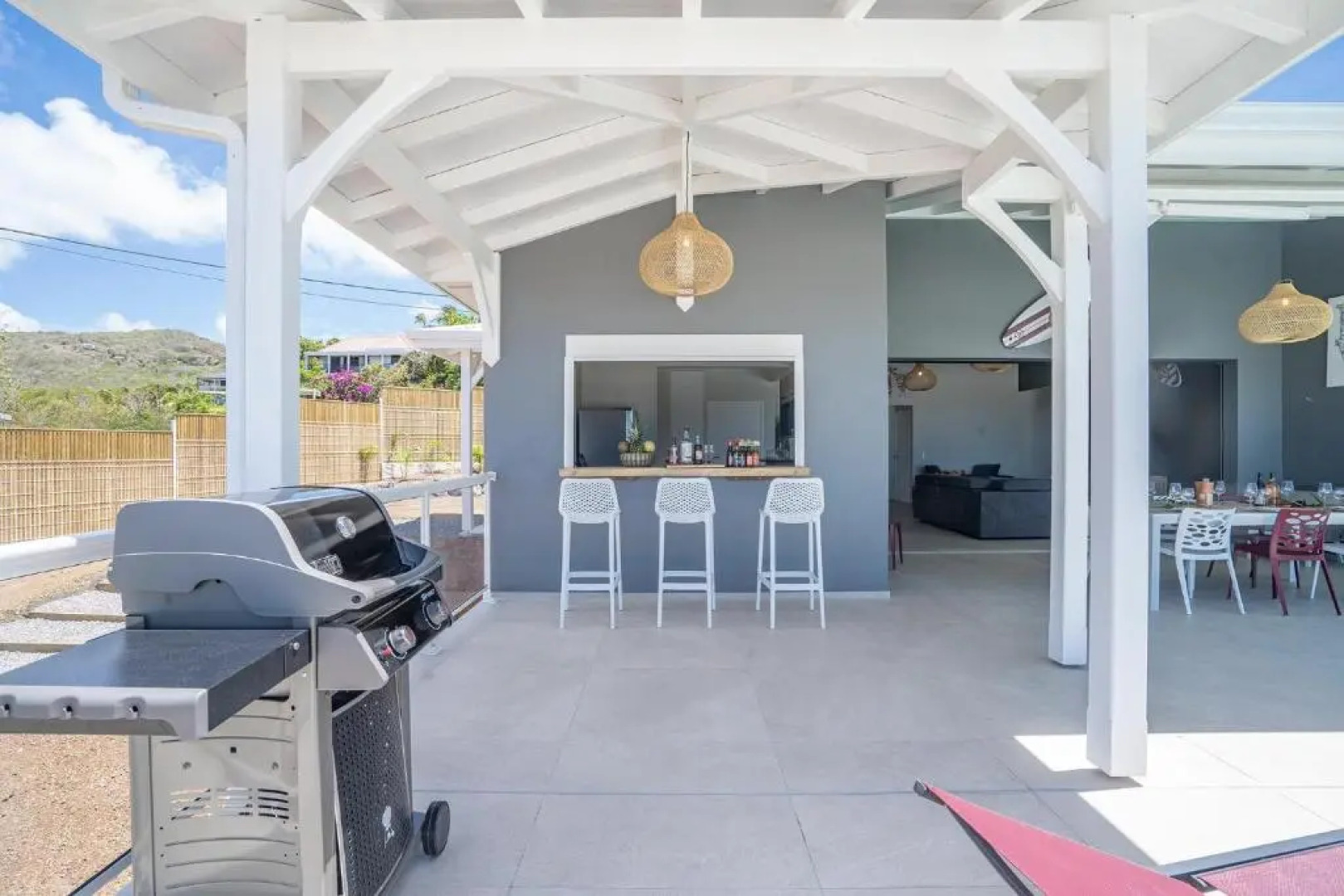 Villa Martinique Diamant, resplendissante, 3ch, piscine, vue mer