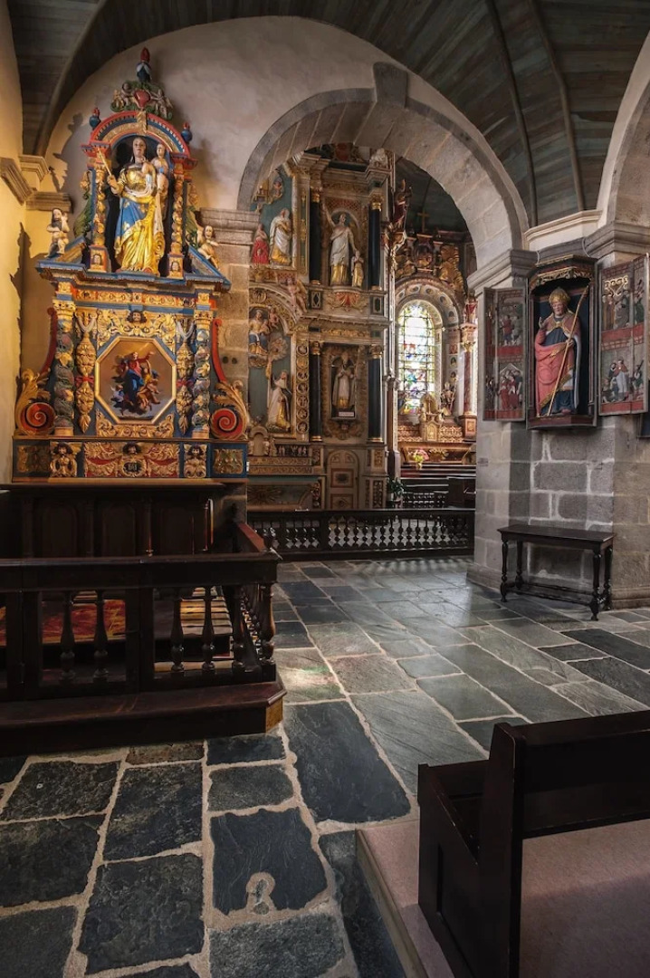 House With 2 Bedrooms in Le Cloître-saint-thégonnec, With Terrace and