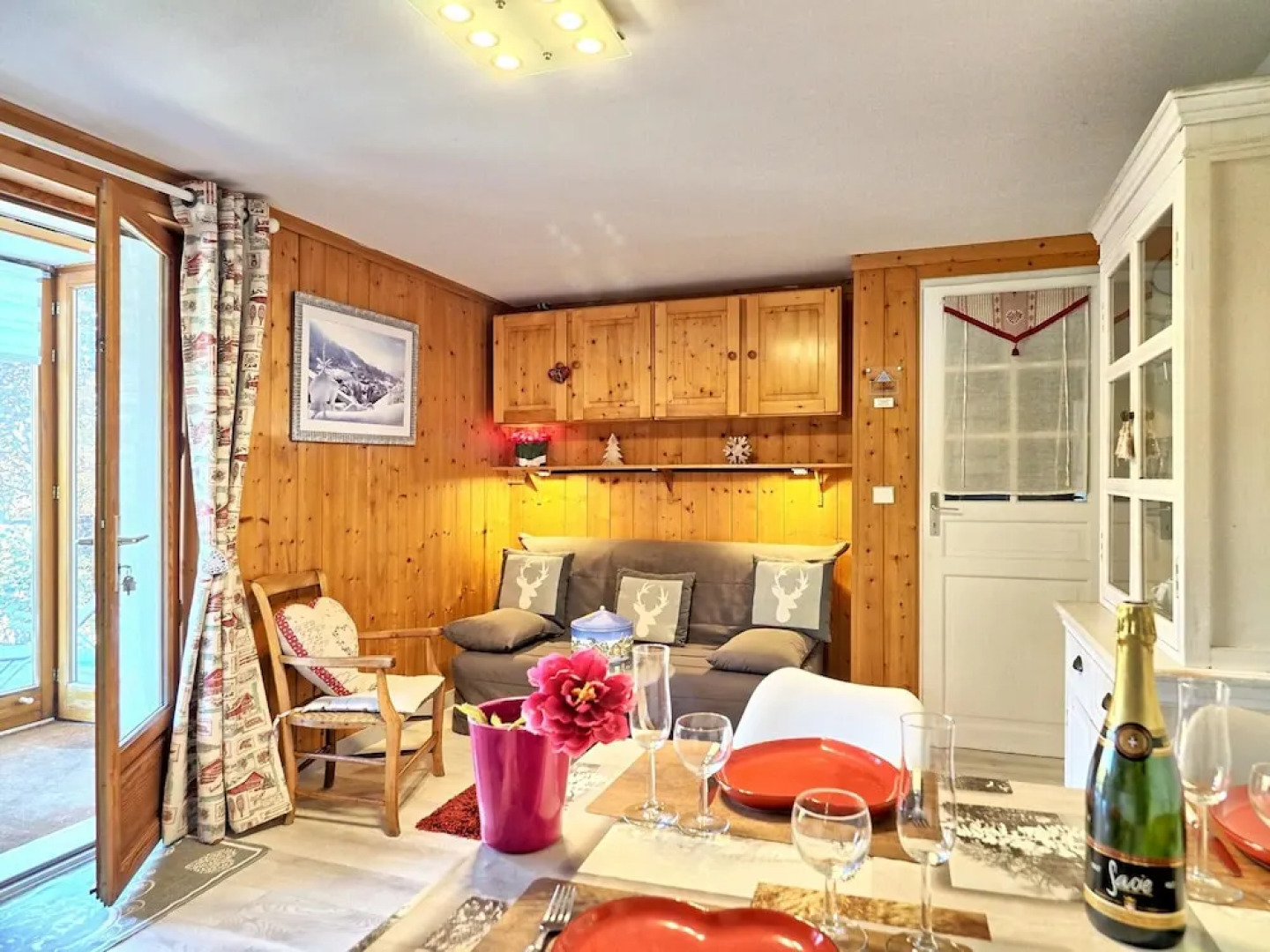 Apartment With one Bedroom in LES Carroz, With Wonderful Mountain View