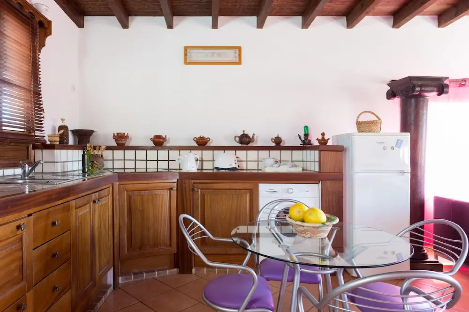 Casas Pilar, Aurora y Tarabilla en finca ecológica