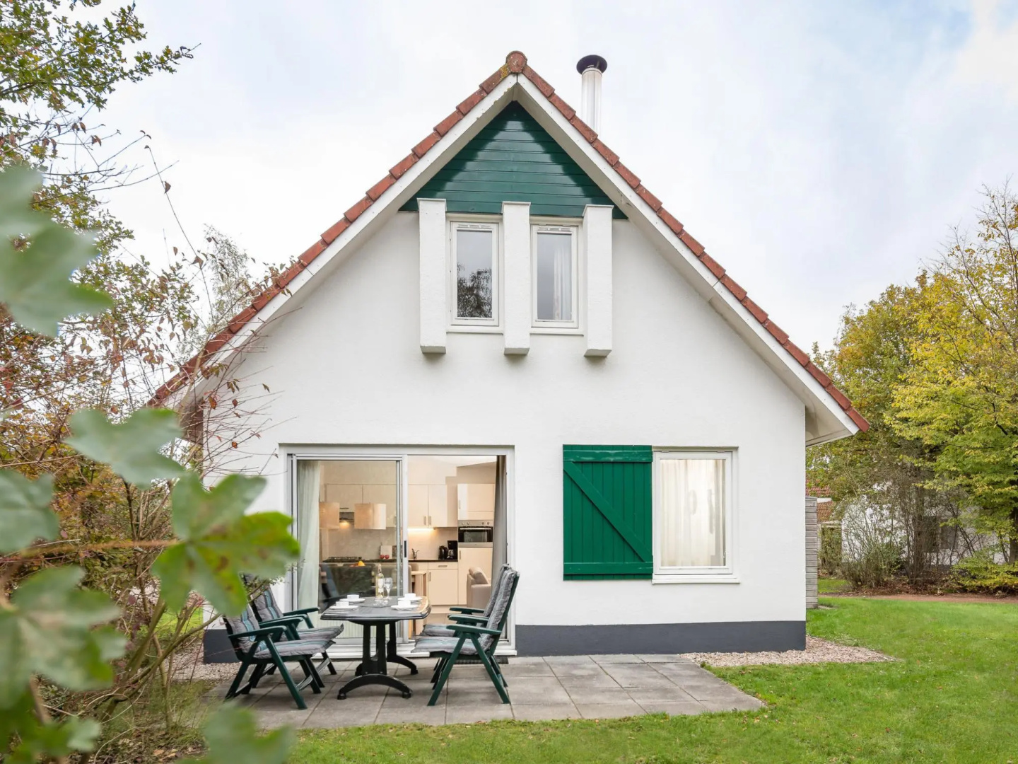 Nice holiday home with fireplace near the Drents-Friese Wold