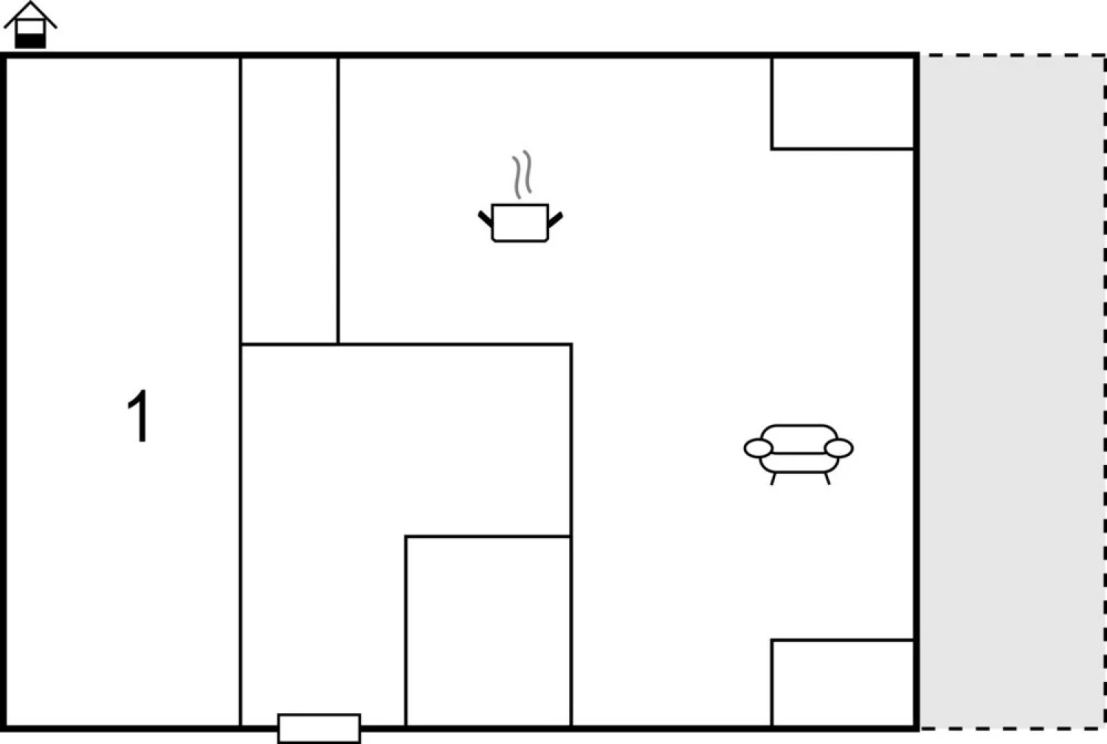 Amazing Apartment in Zempin With 1 Bedrooms and Wifi