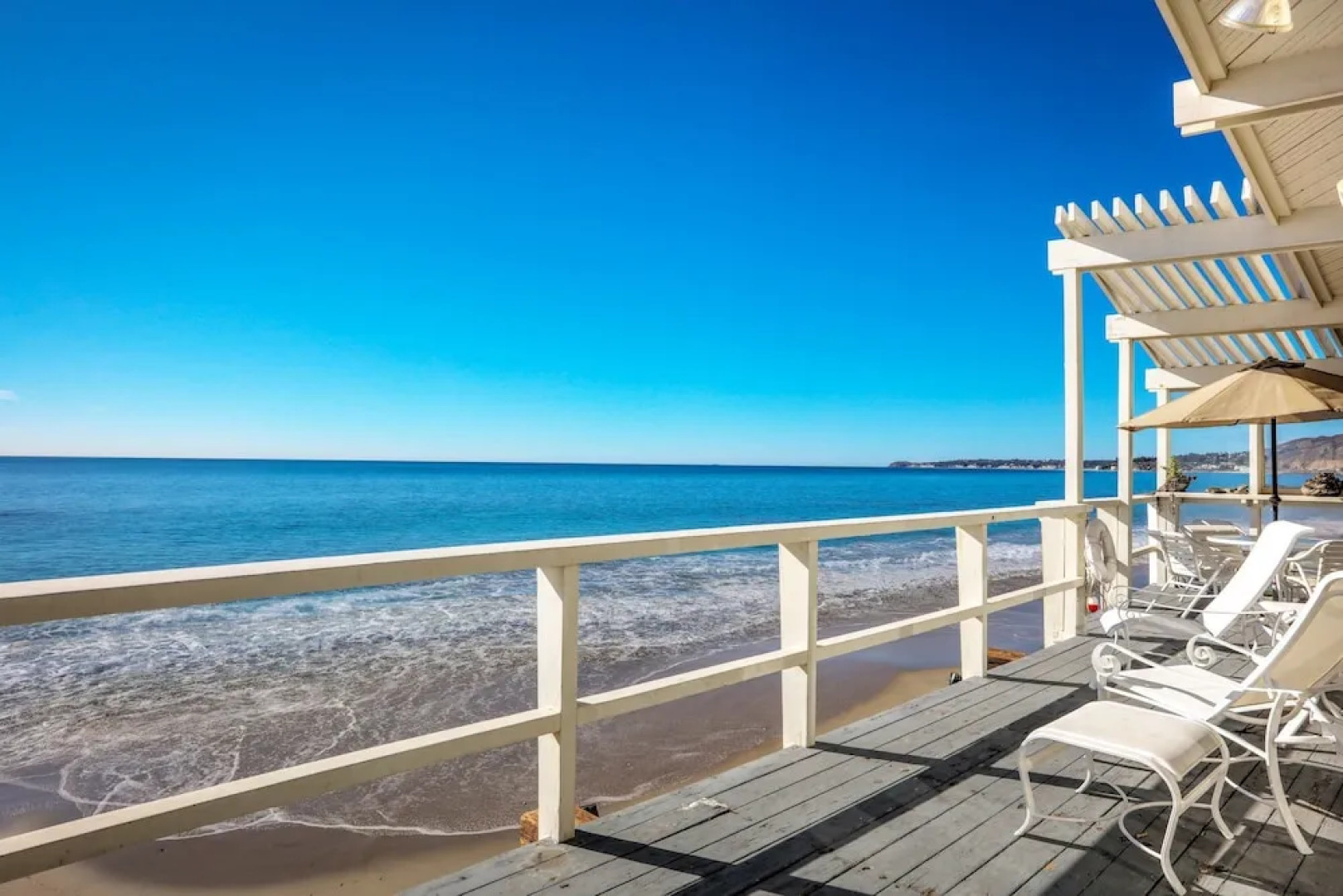 Beachfront Malibu House by RedAwning