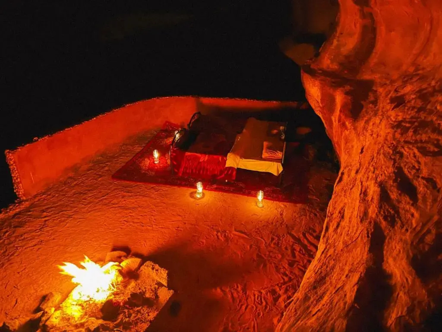 Wadi Rum Fire Camp