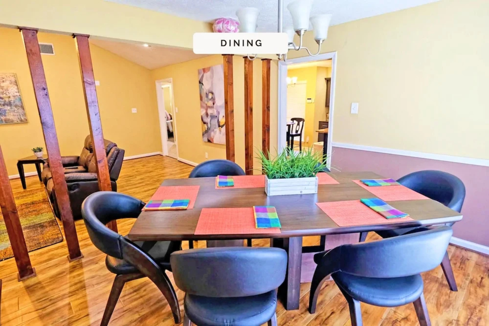 4Bdrms 2Bath 6Beds - Med-Center MM-Park