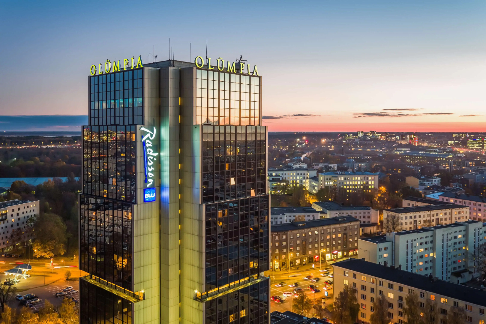 Отель Radisson Blu Hotel Olümpia