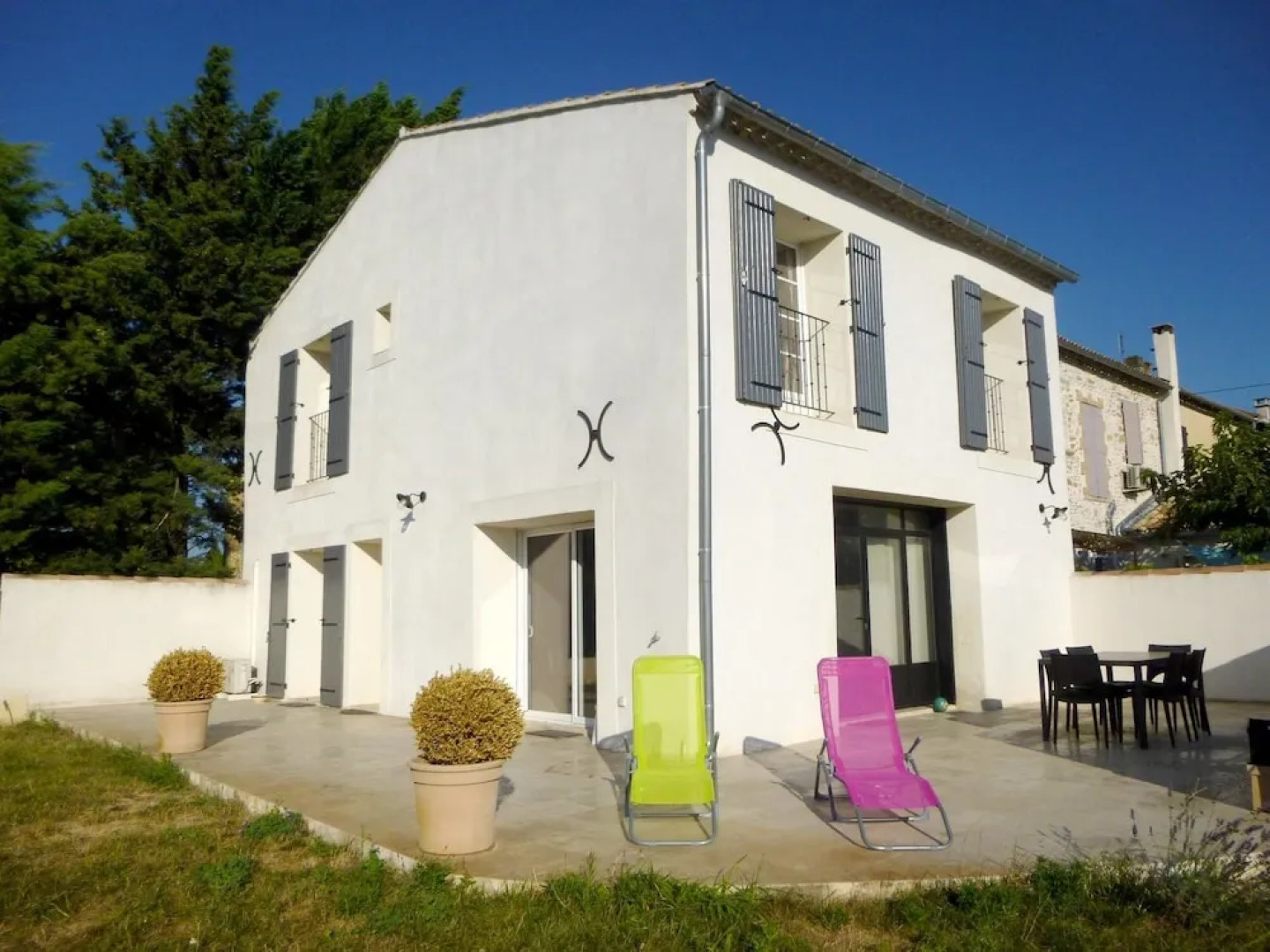 House With 3 Bedrooms in Jonquerettes, With Enclosed Garden and Wifi