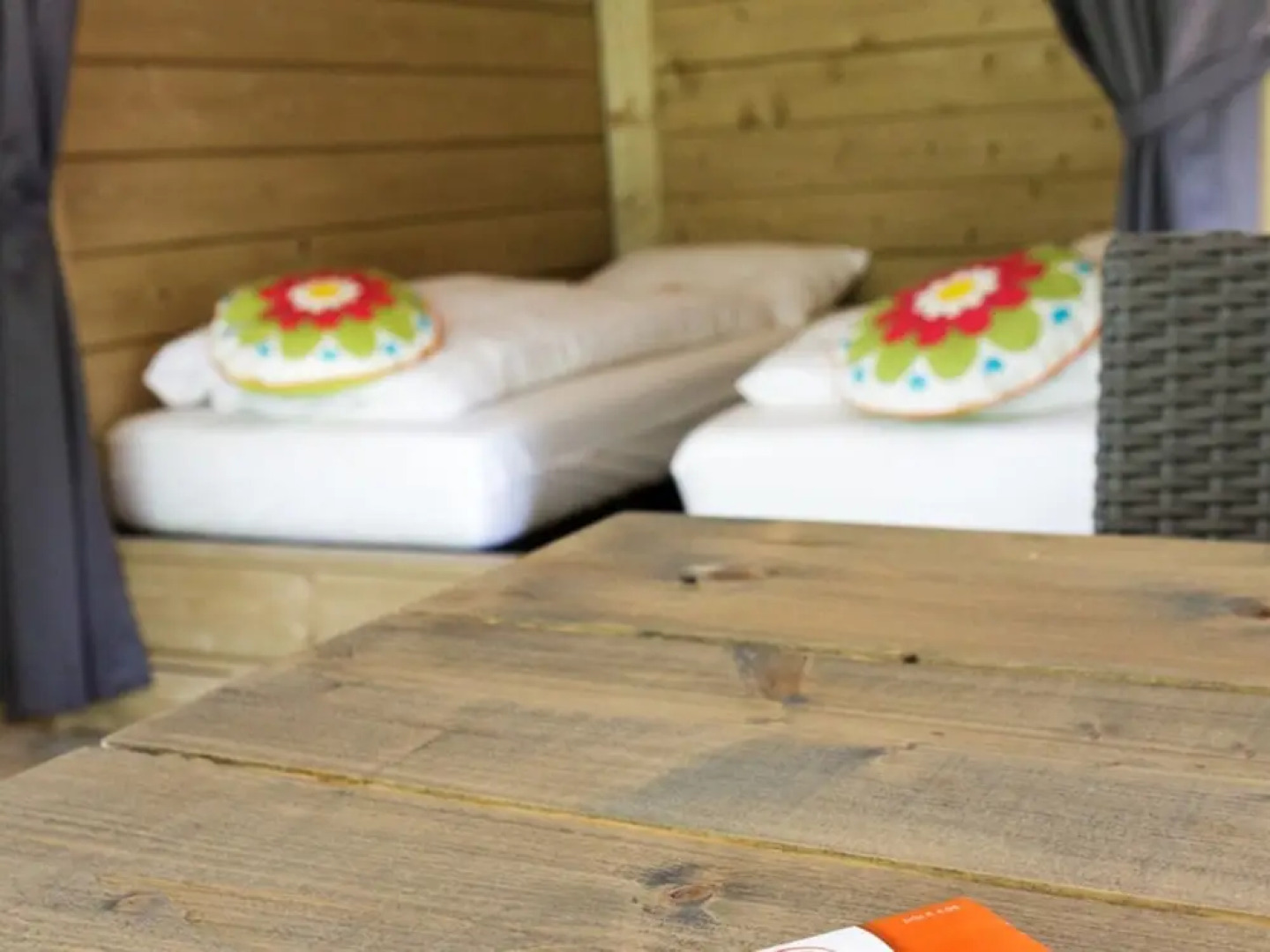 Campsite - Cozy Tentlodge With Roofed Terrace in a Green Area