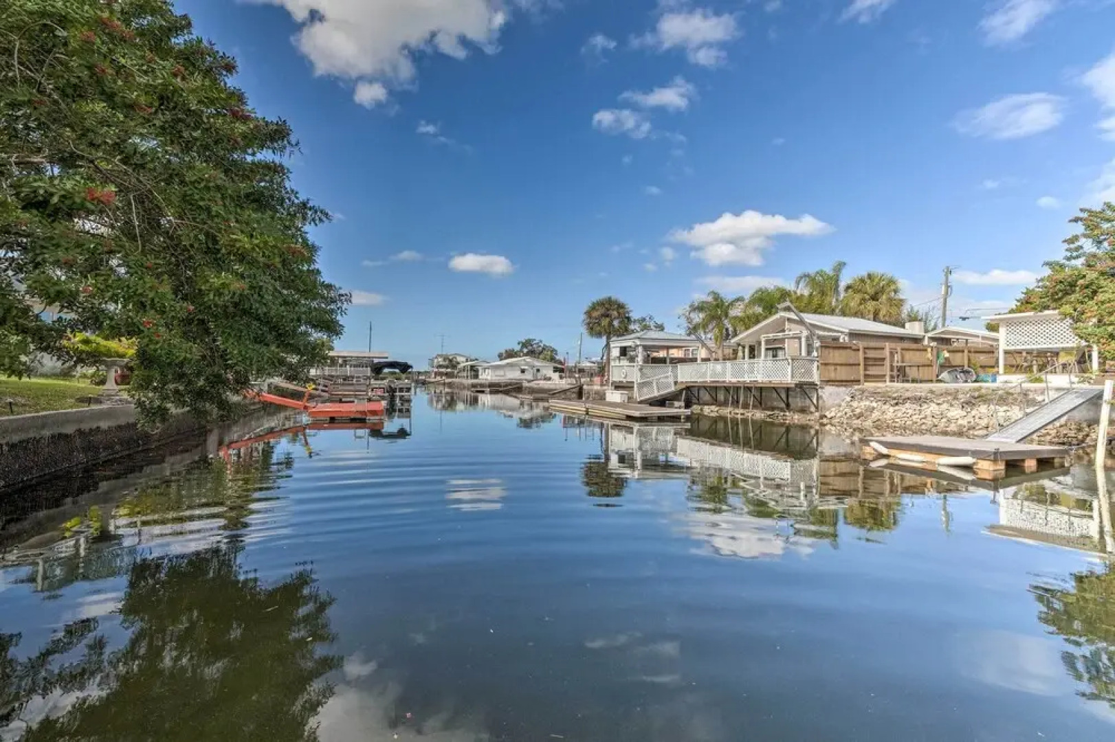 Serene Hudson Home on Canal w/ Direct Gulf Access