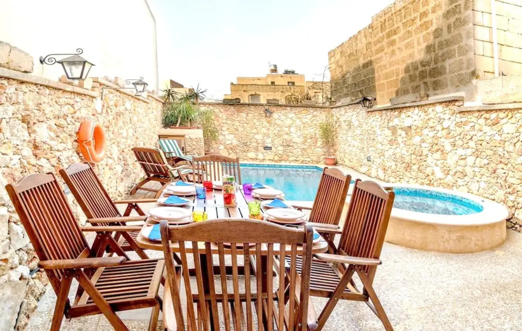 Villa With 5 Bedrooms in In-nadur, With Private Pool and Wifi