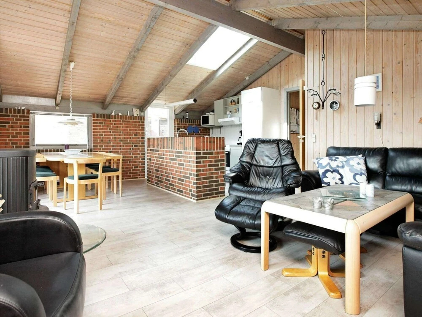 Vintage Holiday Home in Henne With Sauna