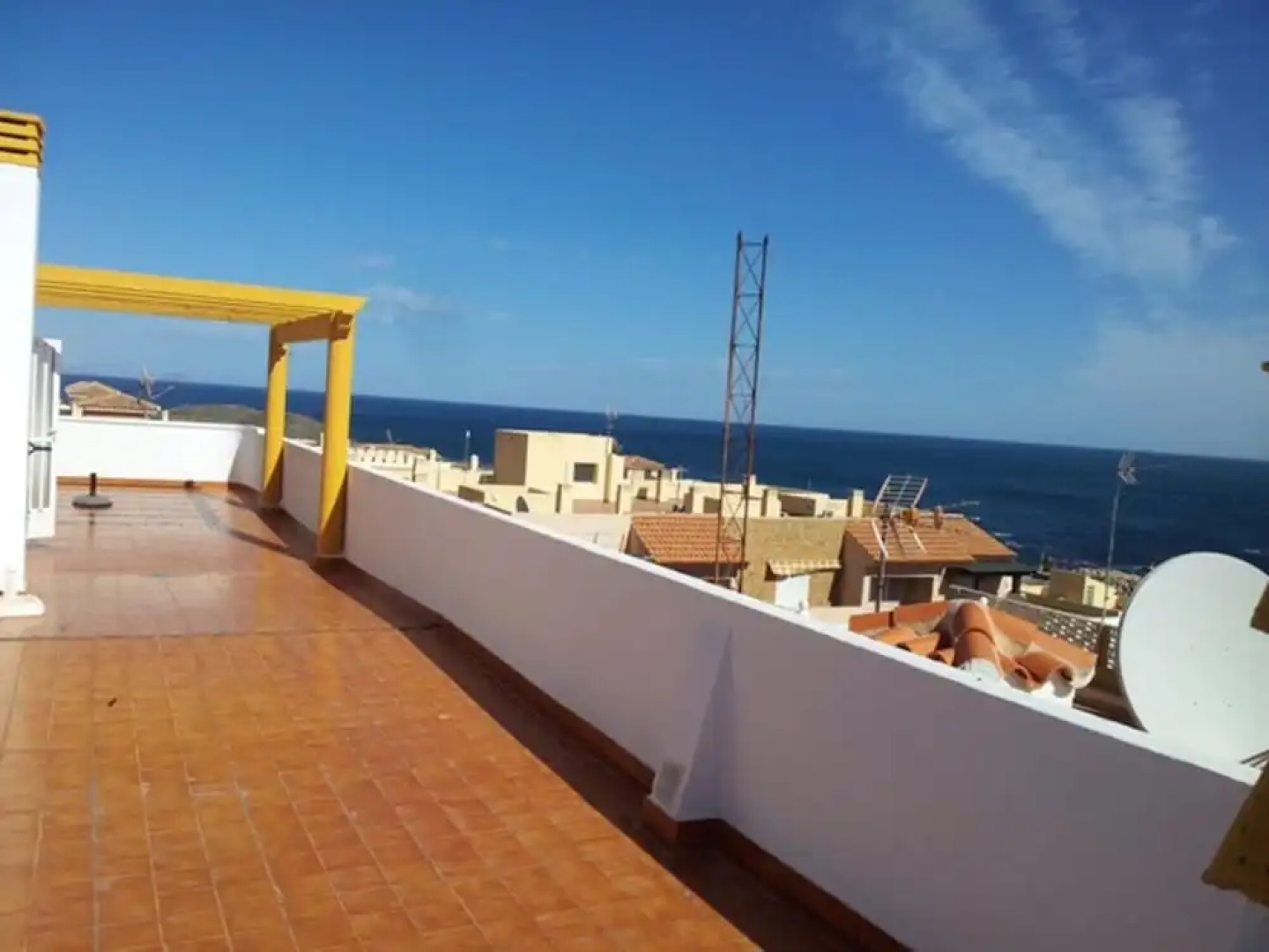 Apartment With 3 Bedrooms in Villaricos, With Wonderful sea View and F