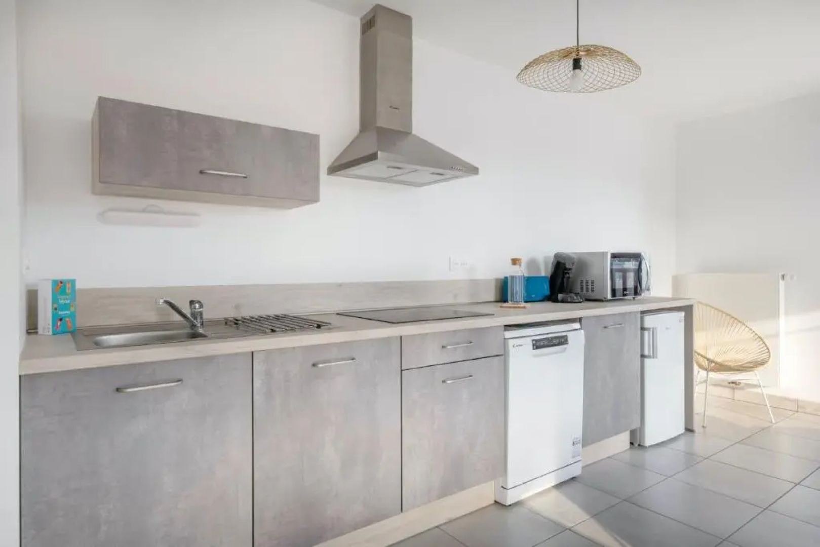 Dans une residence de style balneaire en Bretagne